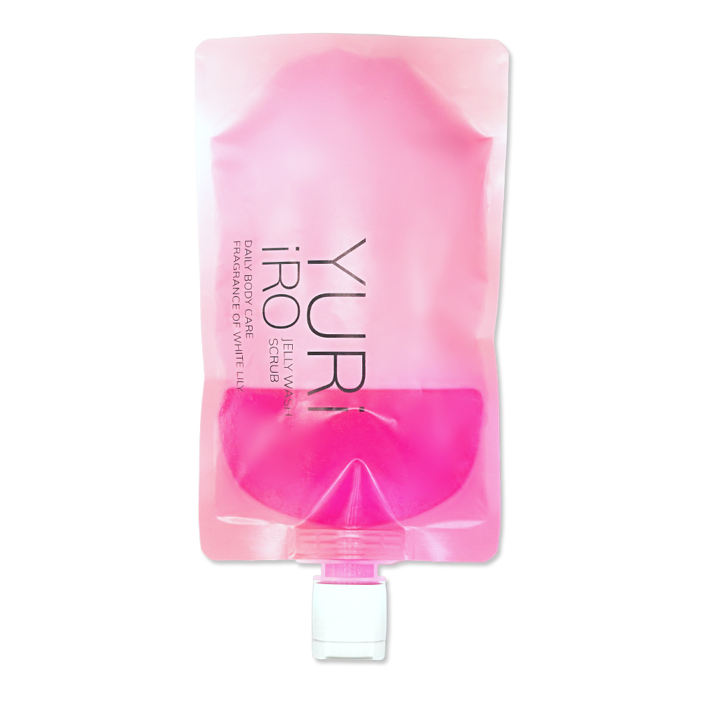 YURIRO Jelly Wash Scrub ピンク6個セット YURiiRO（ユリイロ） スクラブボディウォッシュ ボディケア マッサージ