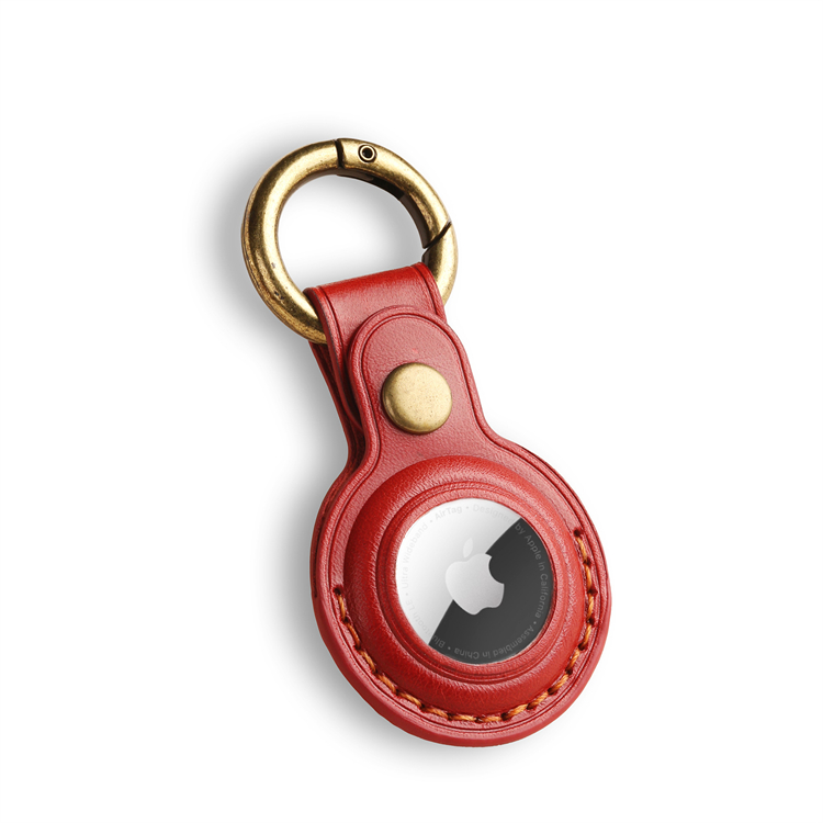 Apple AirTag アップル エアタグ ケース 本革 レザー シンプル airtag