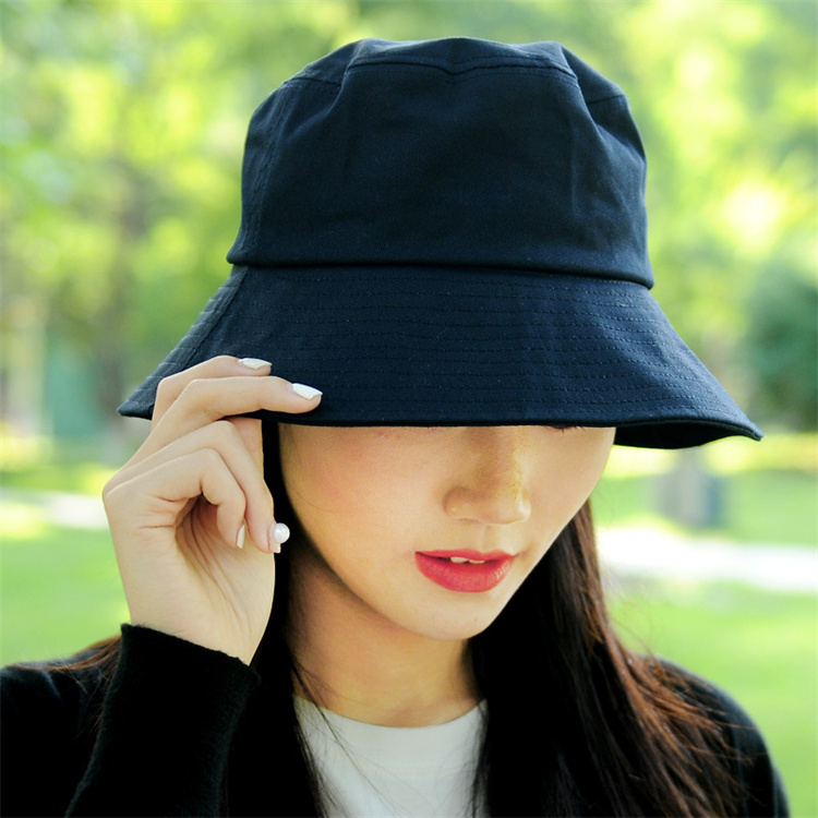 独特の素材 リバーシブル バケットハット 帽子 小顔効果 UVカット 日除け つば広 韓国