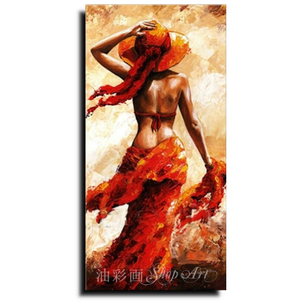 絵画 インテリア 油絵 P12-010101 人物 女性像 楽天市場】【楽天ランキング1位獲得】絵画 女性【スワン】壁掛け