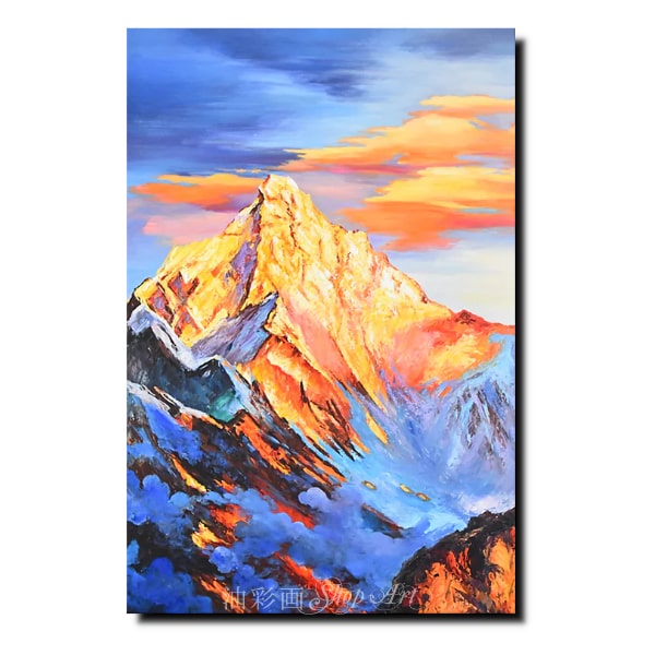 絵画 手書きの油彩画 インテリア 風景画 アートパネル ハンドペイント