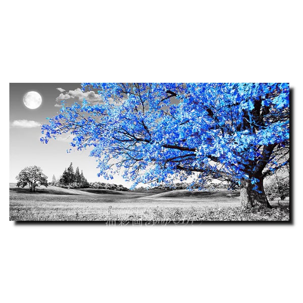 絵画 インテリア モノトーン シック 特大 1パネル モノトーンの風景