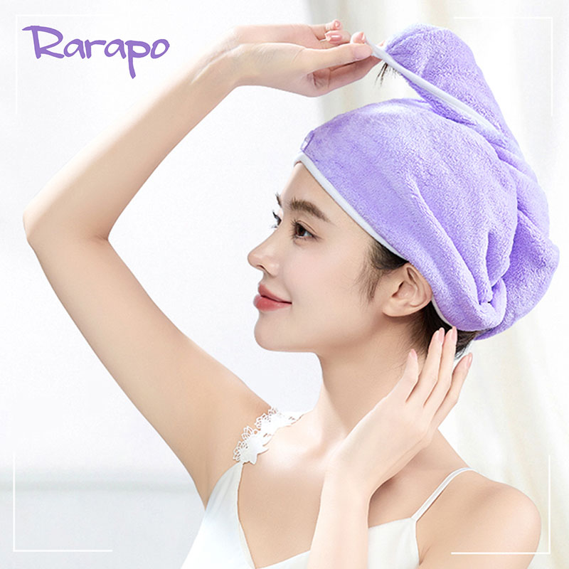 ITO Rarapo吸水ふんわりヘアキャップ 1枚入 吸水・速乾 ふわふわ