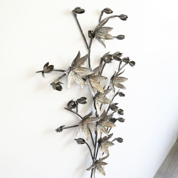 ウォールアート 壁掛け 壁飾り 花 壁紙 装飾フィルム アートパネル アートボード 1507TSF005 壁掛け 壁飾り ウォールアーの画像