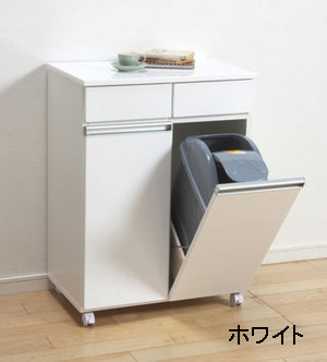 ダイニングダストボックス 2D ゴミ箱 角型 完成品 カウンターとしても