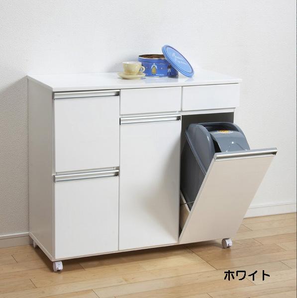 ＼レビューでプレゼント／ダイニングダストボックス 4D ゴミ箱 角型 完成品 カウンターとしても 23713 ランキング1位の画像