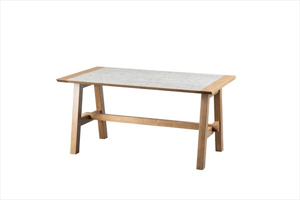 レビューでプレゼント／150cm ダイニングテーブル ロシェ テーブル