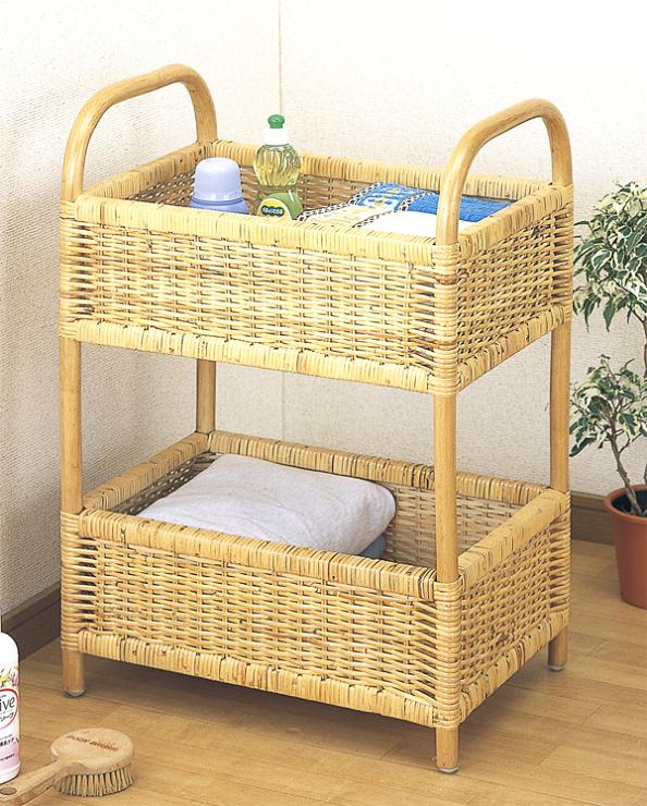 籐 ランドリー K11 洗濯用品 ランドリーラック 完成品 ラタン 今枝商店