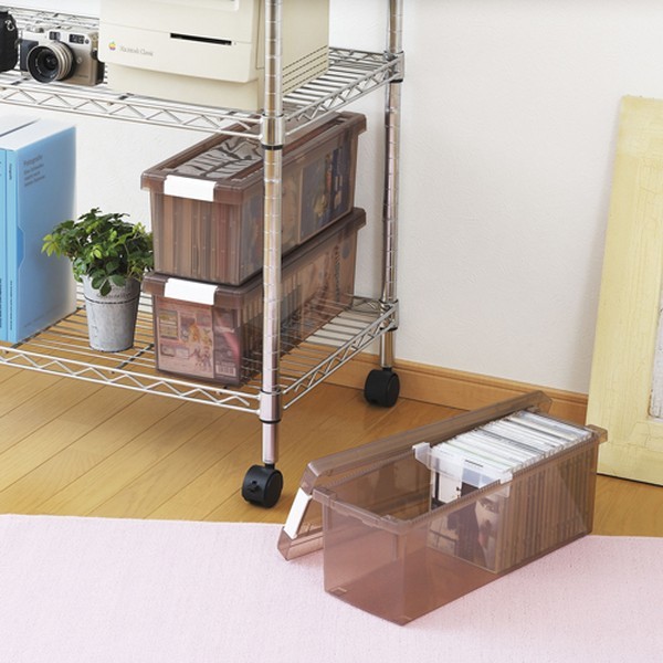 スマートケース （CD DVD） 6個組 収納家具 本棚 ラック カラー