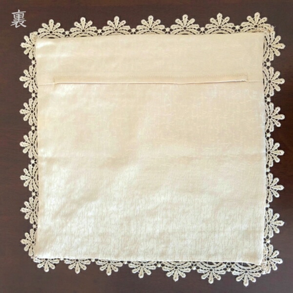 レース 刺繍 クッションカバー 35cm×35cm クッション 座布団 503