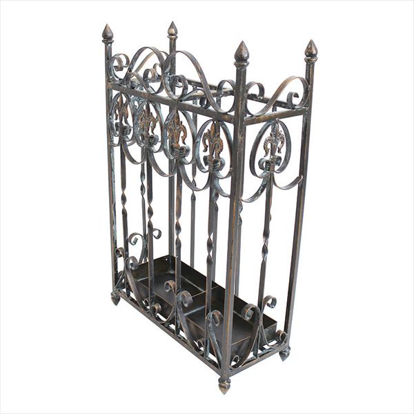 アンティーク調のアイアン傘立て Sサイズ 高さ58cm 玄関家具 傘立て AJ