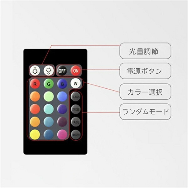 16色に変化するLEDインテリア テーブル 充電式 テーブル サイドテーブル ナイトテーブル 20220320-7 LEDインテリアシ_5