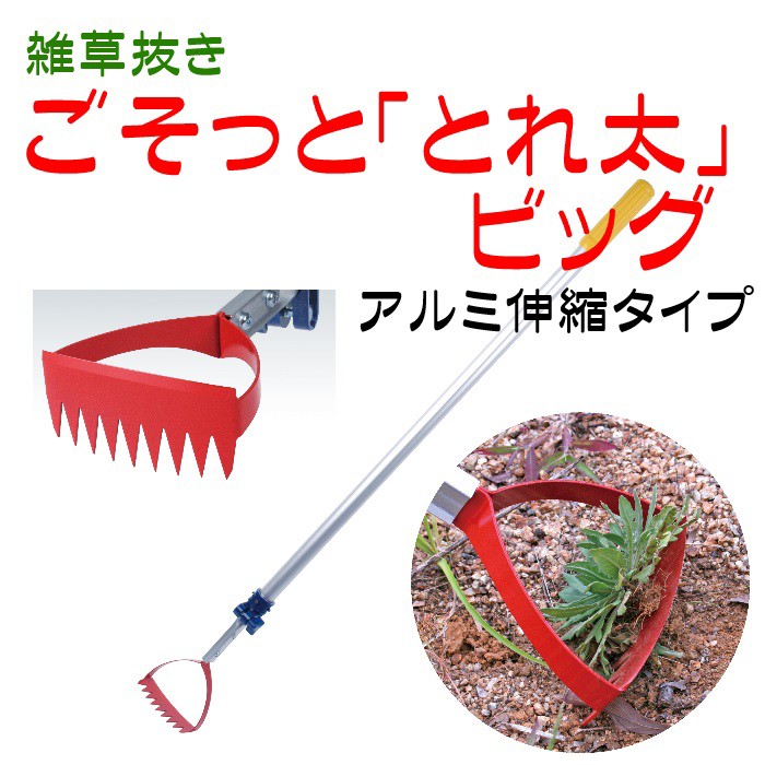 DIY 工具 雑草抜きごそっと「とれ太」ビッグ...の詳細画像1