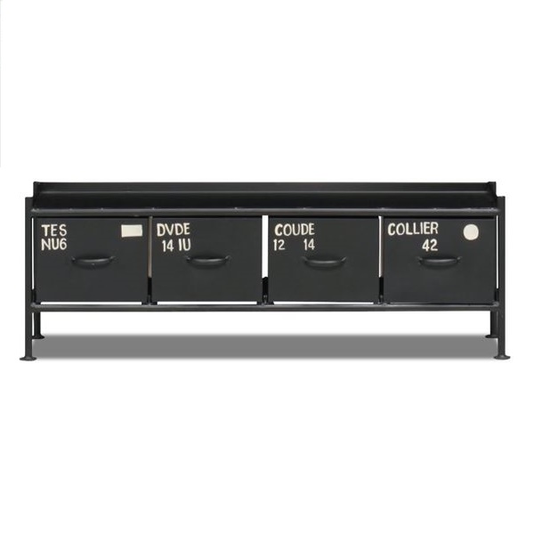 インテリア 寝具 収納 収納家具 タンス チェスト 横型4杯引出チェスト MSG/ienowa 完成品 201200267 チェストの画像