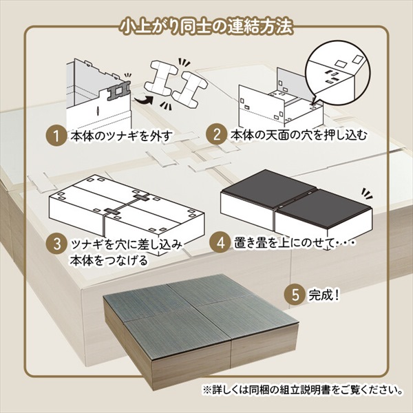 ＼レビューでプレゼント／カーペット マット 畳 マット その他 小上がり段ボール 70×70×28cm 1040370010429 単品 小上がり用段ボールの画像