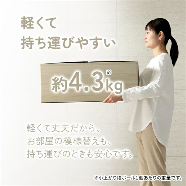 ＼レビューでプレゼント／カーペット マット 畳 マット その他 小上がり段ボール 70×70×28cm 1040370010429 単品 小上がり用段ボールの画像