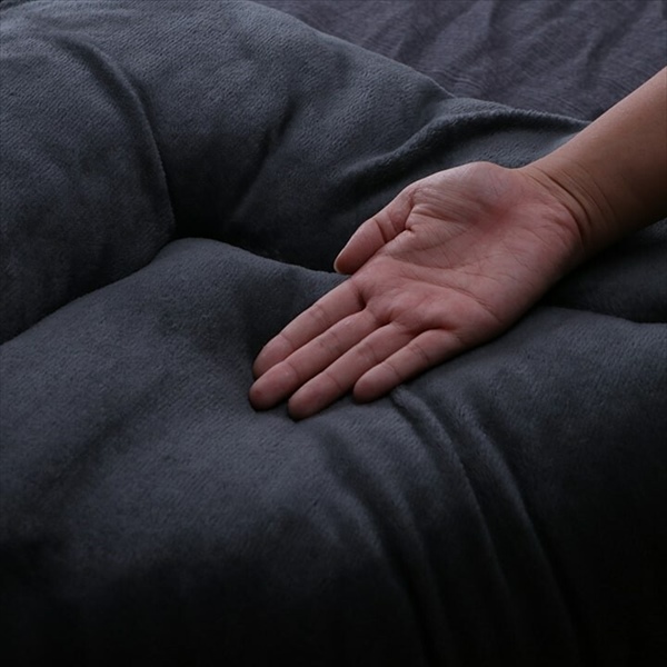 こたつ布団 日本製 和モダン チェック柄 『葉月』205×205cm こたつ用布団 カバー こたつ用掛け布団 115162013010_9