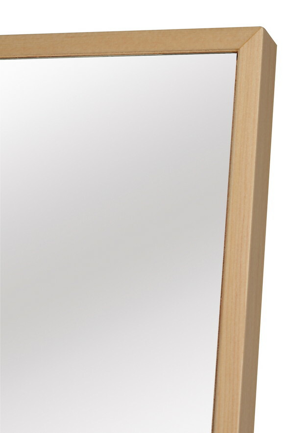 ＼レビューでプレゼント／鏡 壁掛け 角型 細枠ウォールミラー 幅22cm 完成品 4532947220044 細枠 鏡 かがみ ウォールミラー 幅22cm 国_7