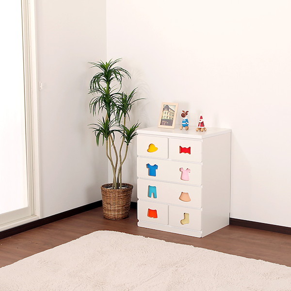 [TRAINING KIDS CHEST] おかたづけしたくなるチェスト 6杯 子供部屋用収納 タンス チェスト 完成品 TSC-_8