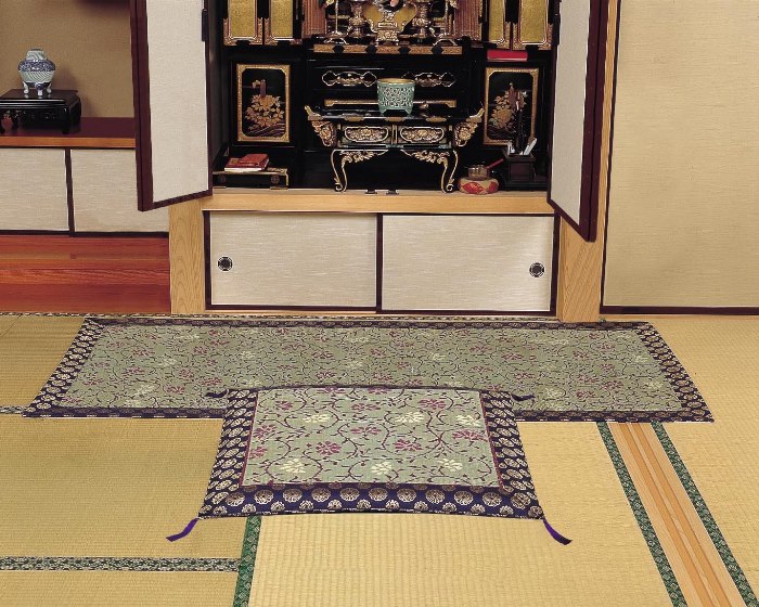 御前座布団・拝敷唐草