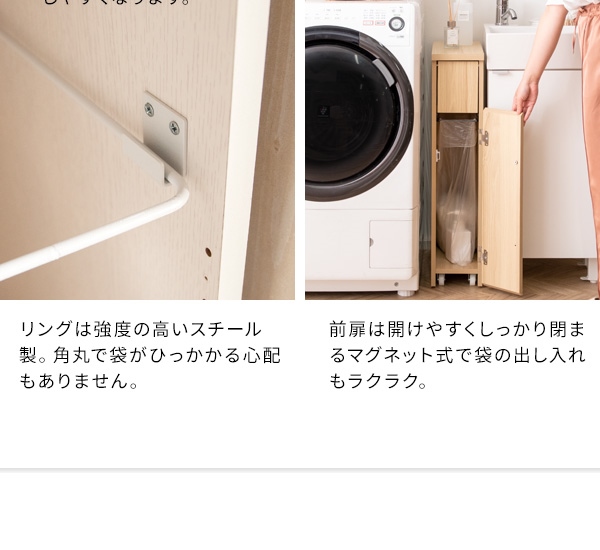 ＼レビューでプレゼント／スリムダストボックス Santia（サンティア）30L ゴミ箱 DB-F170 ゴミ箱 蓋つき おしゃれ スタイリッの画像