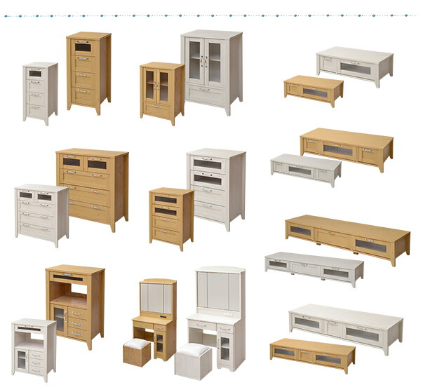 ドレッサー&スツール 収納家具 ドレッサー 鏡台 3面ドレッサー FLL-0034 コンパクト メイクボックス 姫系 卓上 コスメボッ