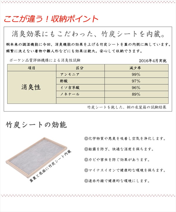 ＼レビューでプレゼント／タンス チェスト YAWARAGI 和らぎシリーズ 桐雛人形収納 深型 ht27-014 雛人形収納 ひな人形 桐ケース 桐箱キャ_7