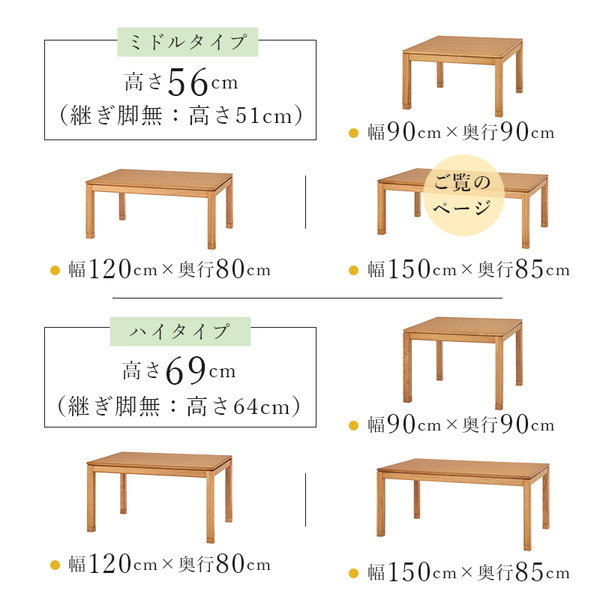 リビングコタツ シェルタK150-M こたつ こたつテーブル シェルタK150M