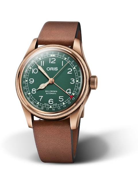 オリス 腕時計 ORIS 時計 ビッグクラウン ポインターデイト 80thアニバーサリーエディション ブロンズ製ケース 40mm ビンテージスタイル  送料無料 正規輸入品 : 0175477413167-0752058br : 優美堂 - 通販 - Yahoo!ショッピング