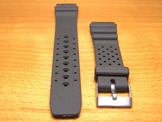 19mm 時計 ラバー バンド 腕時計 ベルト19ミリ バネ棒 サービス付き