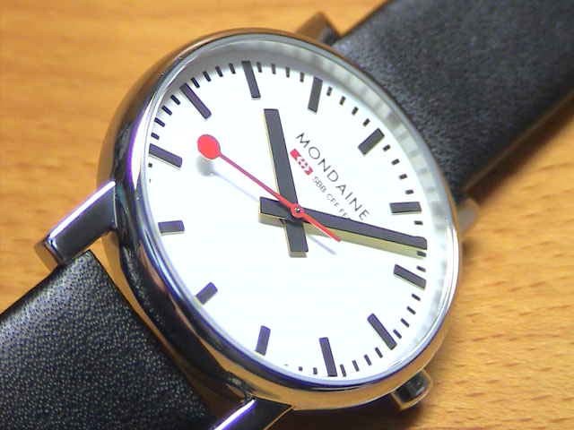 MONDAINE モンディーン 腕時計 Evo エヴォ メンズ ホワイト