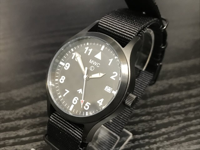 MWC ミリタリー ウォッチ カンパニー 38mm メンズ 腕時計 MKIII (100M