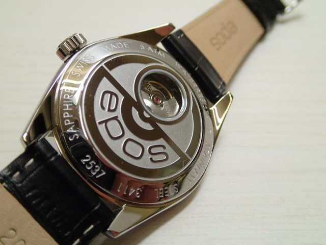 エポス 腕時計 EPOS 自動巻き ORIGINALE オリジナーレ シリーズ 3411ABL 39mm : 3411abl : 優美堂 - 通販 -  Yahoo!ショッピング