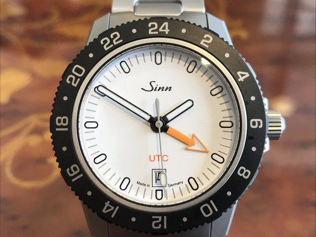 ジン 腕時計 Sinn 105.ST.SA.UTC.W メタルブレスレット仕様 分割払いもOKです