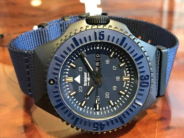 traser トレーサー 腕時計 P69 Black Stealth Blue ブラック