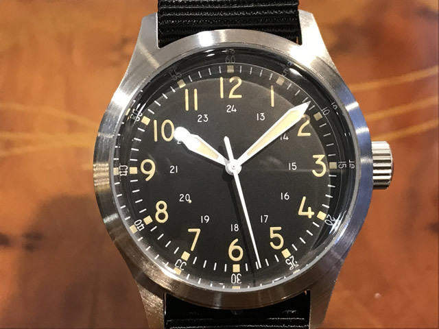 MWC a-17 アメリカ軍 MWC時計 A-17 1950s メカクォーツアメリカ軍 朝鮮戦争モデル