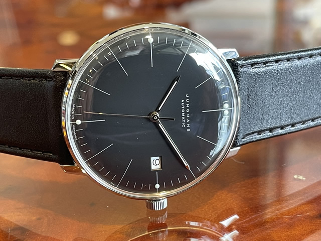 ユンハンス/自動巻/マックスビル/38mm 027.4701.00　★返品不可 Junghans ユンハンス 腕時計 マックスビル バイユンハンス MAX