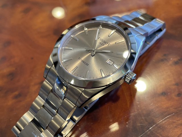 TISSOT ティソ 腕時計 ジェントルマン クォーツ チタンケース