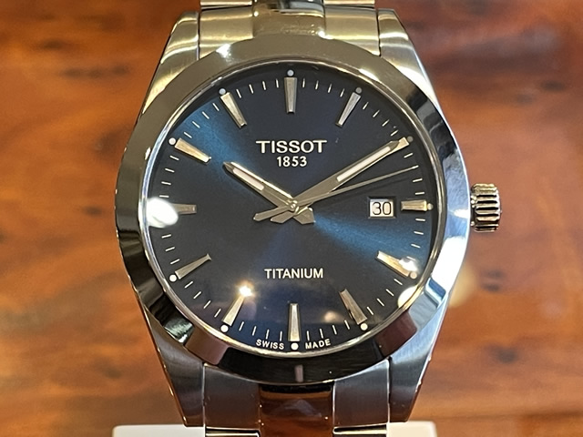 ティソ 腕時計 TISSOT ジェントルマン クォーツ チタンケース ネイビーブルー文字盤 T127.410.44.041.00  お手続き簡単な分割払いも承ります : t1274104404100 : 優美堂 - 通販 - Yahoo!ショッピング