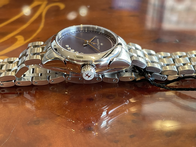 腕時計 ハミルトン  ジャズマスター レディ クォーツ 電池式