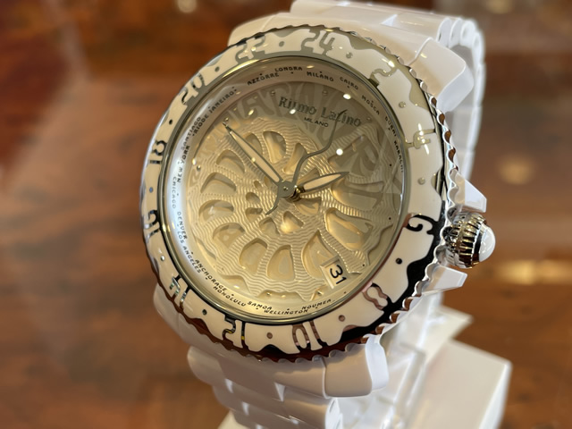 リトモラティーノ 腕時計 SNOW WHITE スノーホワイト 46mm VA-W21SS