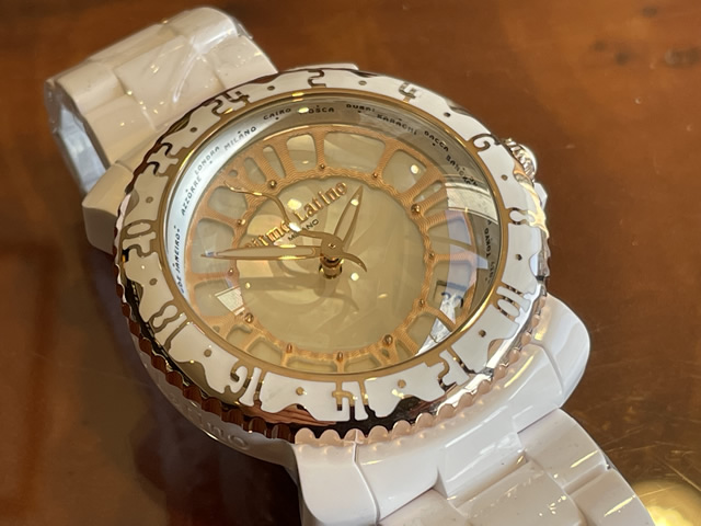 リトモラティーノ 腕時計 SNOW WHITE スノーホワイト 46mm VA-W22RG メンズ 優美堂はリトモラティーノの正規販売店ですの画像