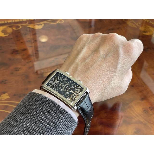 クエルボイソブリノス 腕時計 プロミネンテ ダブルテンポ デュアルタイム 正規商品 Ref.1124-1ANG クエルボ・イ・ソブリノス｜yuubido-oyabu｜14