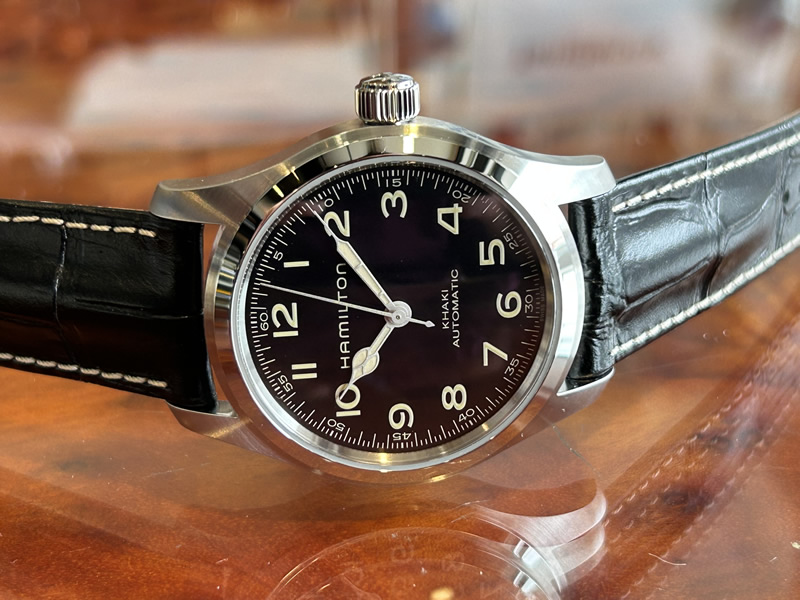 【1年保証】[お値下げ]Hamilton ハミルトン　カーキ　腕時計 時計