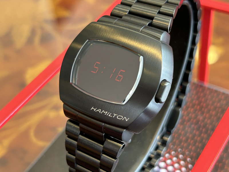 ハミルトン 腕時計 HAMILTON  アメリカン クラシック パルサー PSR Digital Quartz 40,8mm x 34,7mm H52404130 正規品｜yuubido-oyabu｜03