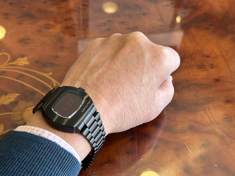 ハミルトン 腕時計 HAMILTON  アメリカン クラシック パルサー PSR Digital Quartz 40,8mm x 34,7mm H52404130 正規品｜yuubido-oyabu｜12