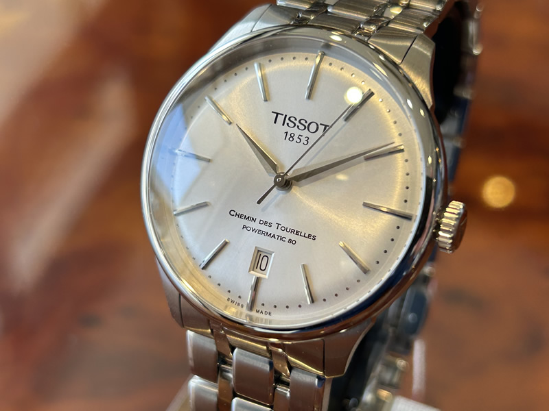 TISSOT 腕時計 シュマン・デ・トゥレル パワーマティック80 39mm