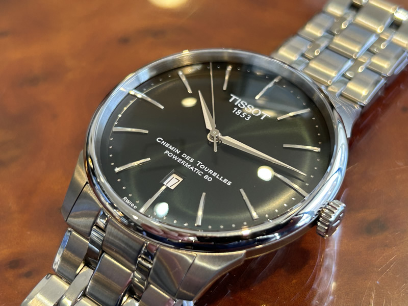 TISSOT 腕時計 シュマン・デ・トゥレル パワーマティック80 42mm