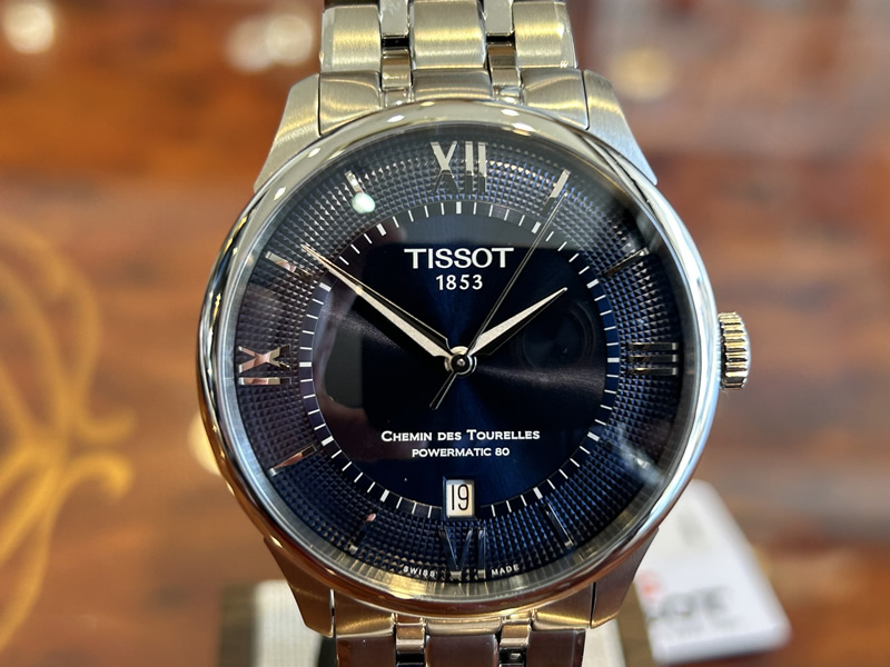 TISSOT 腕時計 シュマン・デ・トゥレル パワーマティック80 39 mm