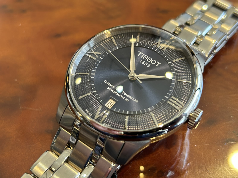 TISSOT 腕時計 シュマン・デ・トゥレル パワーマティック80 39 mm